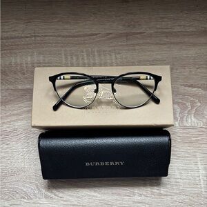 Burberry Black and Gold Glasses